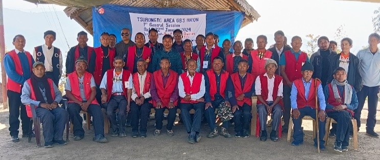 First general session of Tsurongto Area GBs’ Union comprising of Anatongre, Nutsu, Maihpok, and Sukiur ‘A’ and ‘B’ villages held on January 22.